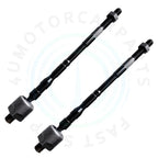 2X Front Inner Tie Rod Ends for Subaru Legacy Outback Forester (2010–2014)