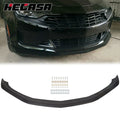 Front Bumper Spoiler Lip for Chevy Camaro SS V8 (2016–2024) Tinted Matte Black