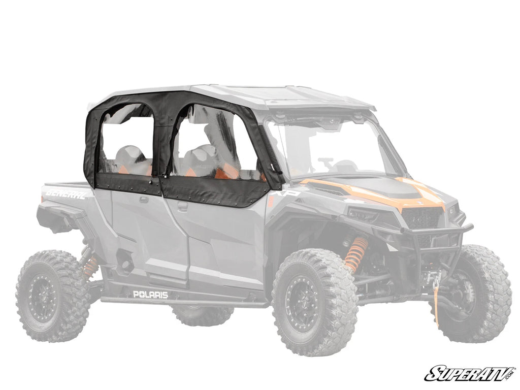 Soft Cab Enclosure Upper Doors for Polaris General 1000 (2016–2023)
