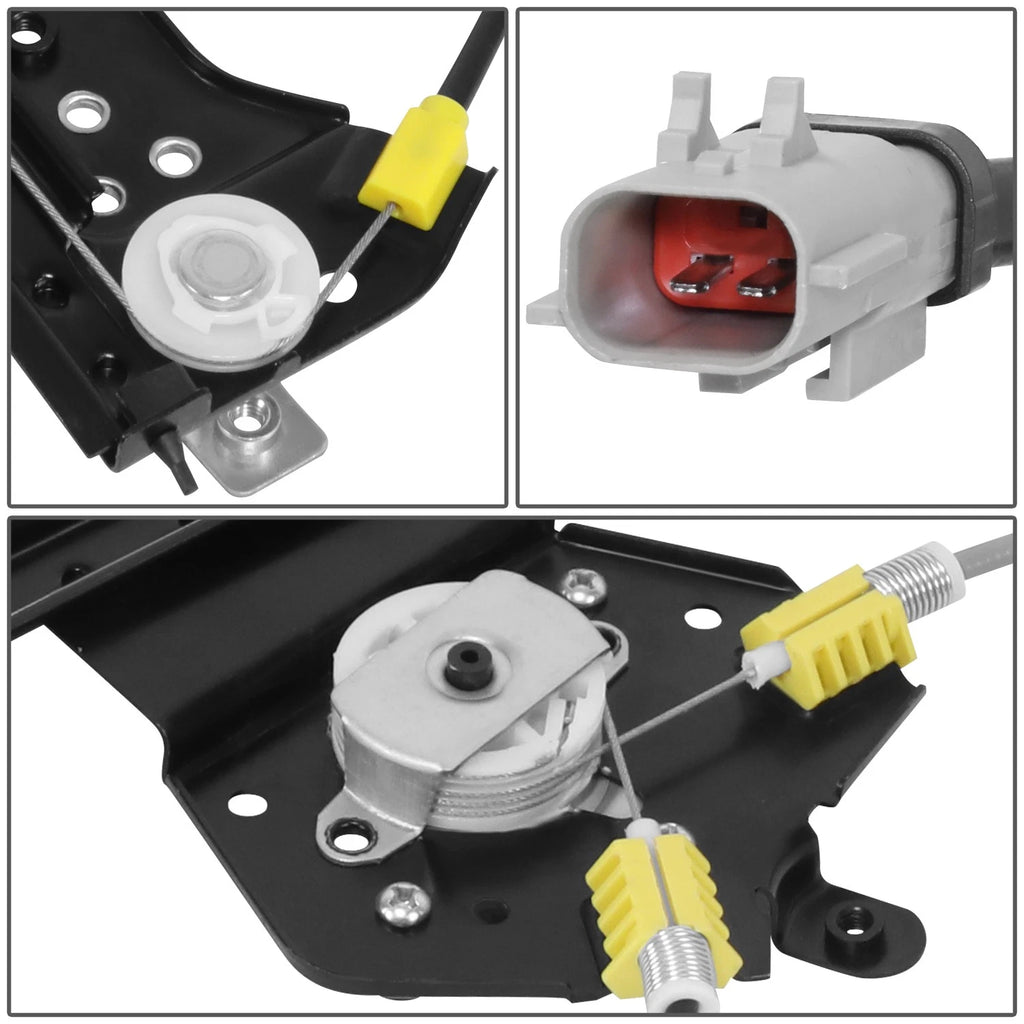 Front Left Window Regulator w/ Motor for Chrysler 300 Dodge Charger Magnum (2005–2010)
