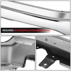 Chrome Front Bumper Impact Bar for GMC Sierra 1500 Limited (2022–2026)