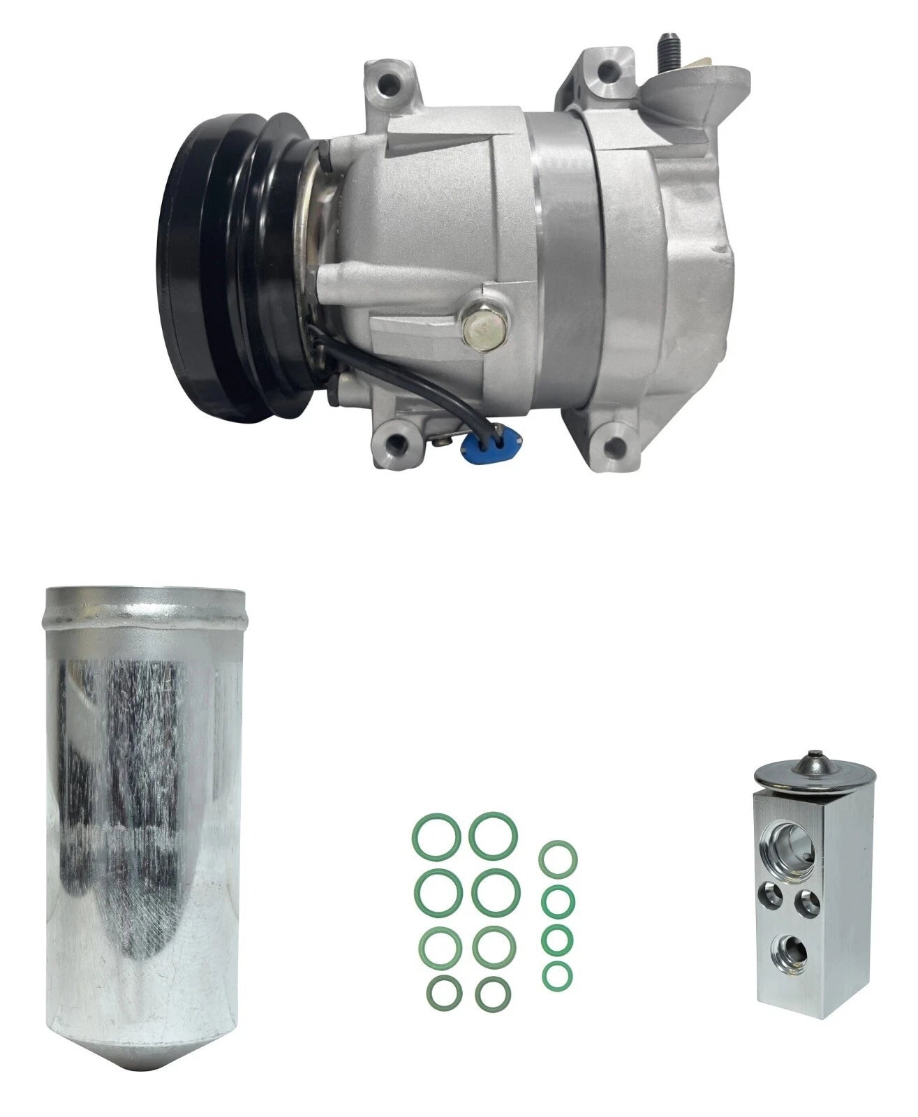 AC Compressor Kit Replacement for Daewoo Lanos 1.6L (2001–2002)