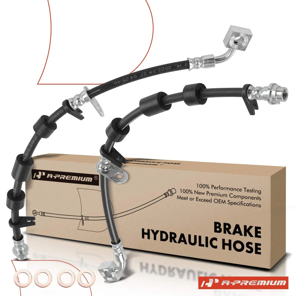 2X Brake Hydraulic Hose Front for Chevy Malibu Buick Regal (2013–2023)