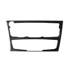 AC/CD Panel Frame Cover Trim Carbon Fiber for Audi A4 A5 (2010-2016)