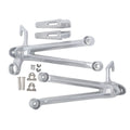 Set of 2 Rear Passenger Foot Peg Footrest Brackets for Suzuki GSXR 1000 (2005–2006)