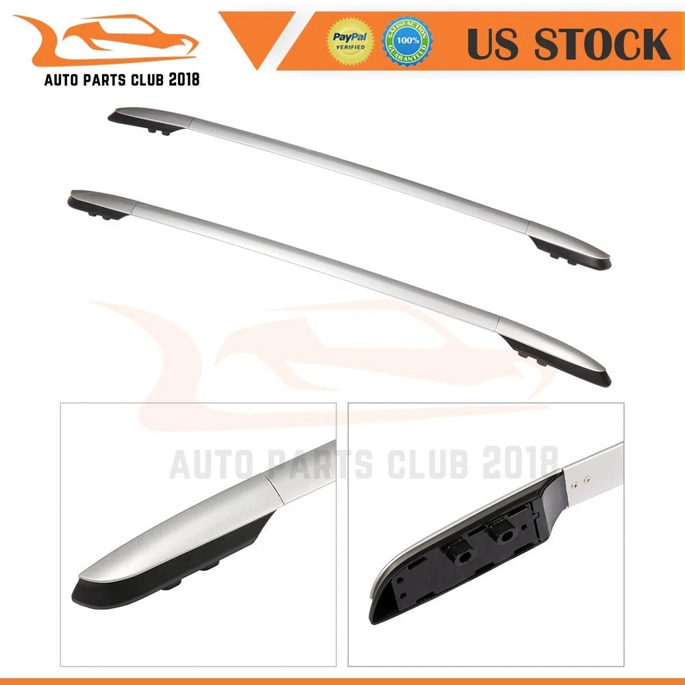 Set of 2 Aluminum Roof Rack Cross Bars for Toyota RAV4 (2013–2014)