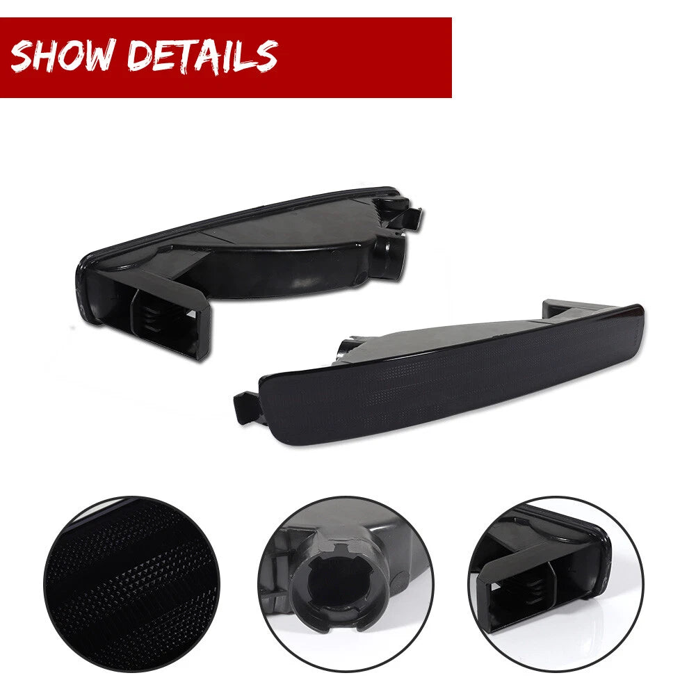Front Bumper Signal Lights for Honda Accord 2D Coupe / 4D Sedan (1996–1997) Smoke