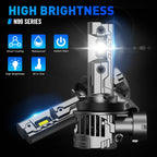 2X H11 H8 LED Headlight Conversion Bulbs for NOVSIGHT (6500K, 24000LM)