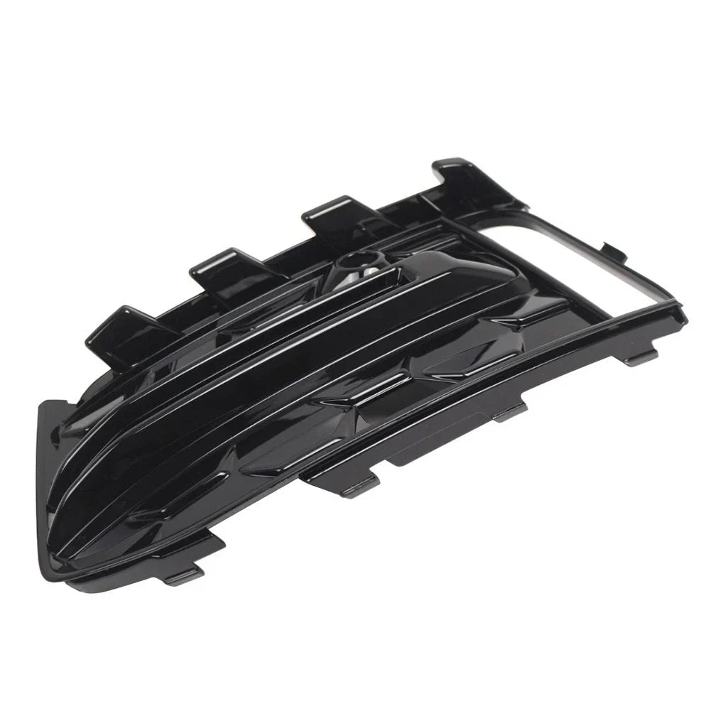 Left Front Fog Light Frame Cover Glossy Black for Audi A6 C8 S6 (2023-2025)