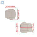 Leather Bottom Back Seat Cover for Chrysler 300C (2005–2010)