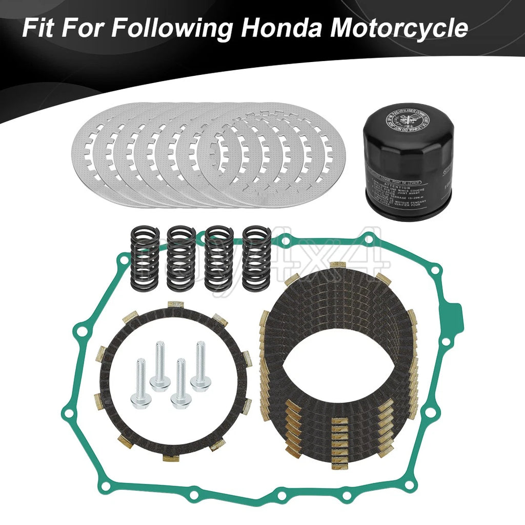 Clutch Kit & Oil Filter for Honda VT750C VT750CD Shadow ACE 750 (1998–2003)