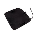 Black Front Bumper Towing Eye Hook Cap for Nissan Versa (2015-2019)