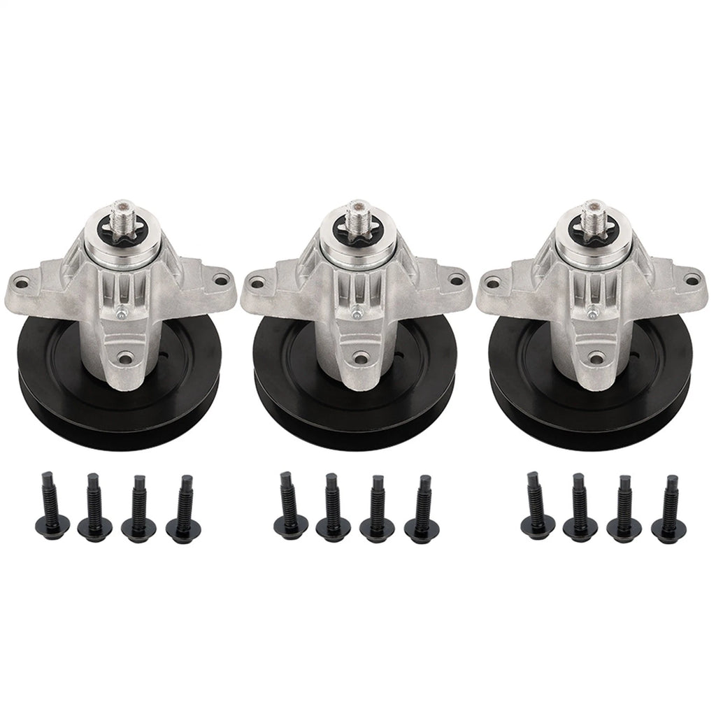 3X Spindle for MTD Cub Cadet Troy-Bilt RZT50 (918-04126B, 918-04125B)
