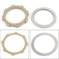 Clutch Kit Iron & Friction Plates for Kawasaki KLF KLT 185 KMX125 1985–2002