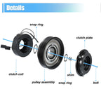 AC Compressor Clutch Set for Kia Forte (2010–2013) A/C Clutch Repair Assembly