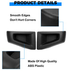 Set of 2 Front Bumper End Cap for Hummer H2 (2003–2009) - Textured Black