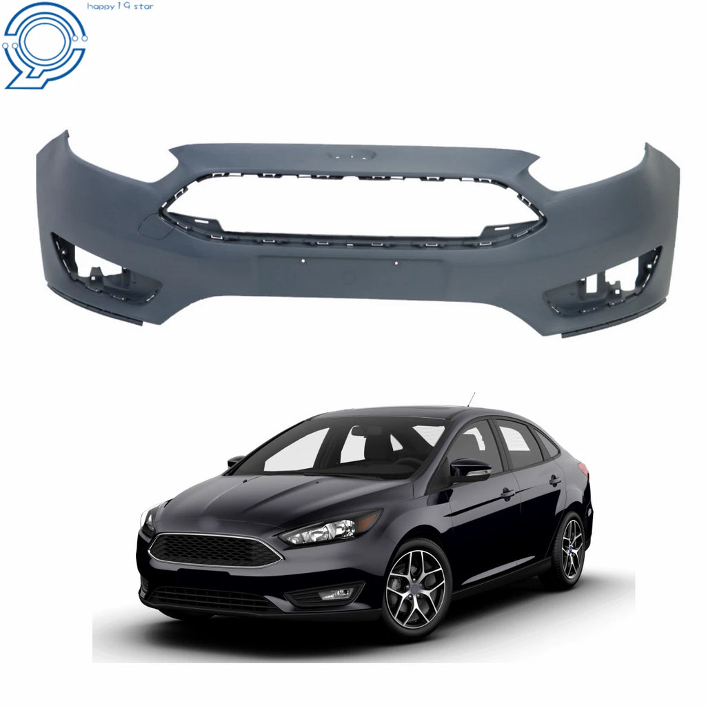 Front Bumper Cover for Ford Focus (2015–2018) Without Sensor Holes