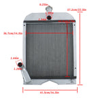 Aluminum Cooling Radiator for Ford Tractor 2N, 8N, 9N (1939–1952)