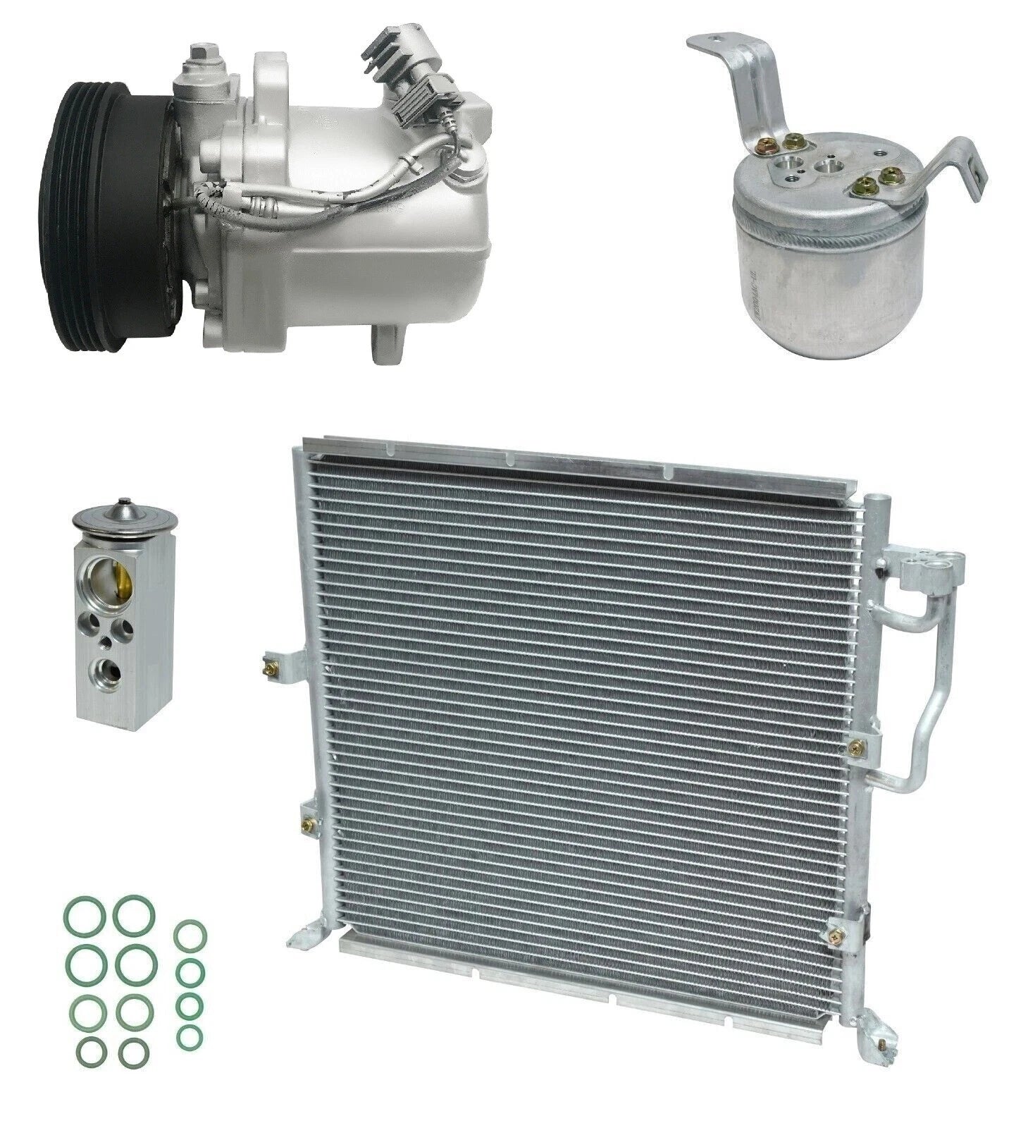 AC Compressor Kit with Condenser for BMW 318ti 1.9L (1997–1999)