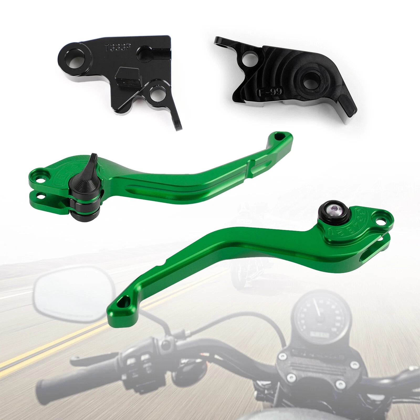 CNC Short Clutch Brake Lever for Triumph Speed Triple R 1050/S 765 (2011–2020)