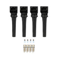 Set of 4 Ignition Coils & Spark Plugs for Mazda 3 6 CX-3 MX-5 Miata