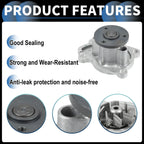 Water Pump with Gasket Kit for Nissan March, Note (2012–2018) No. 21010EE025