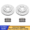Front Brake Pads and Rotors for Chevy Silverado GMC Sierra 1500 (2007–2019)