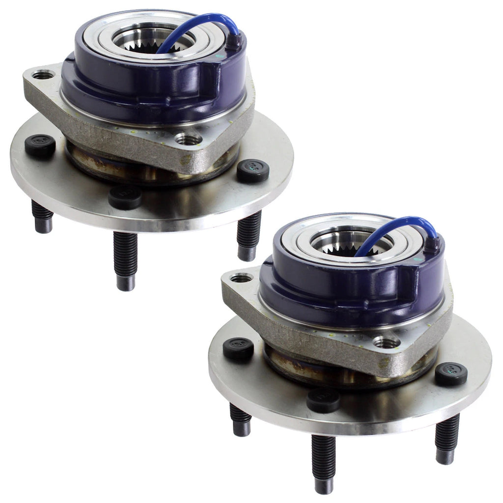 2X Front or Rear Wheel Bearing Hub Assembly for Chevy
