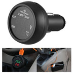 1 Pc 3 In 1 Voltmeter for Universal Use (12V/24V)