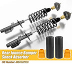 2X Rear Jounce Bumper Shock Absorber Dust Cover for Toyota (No. 4834147010)