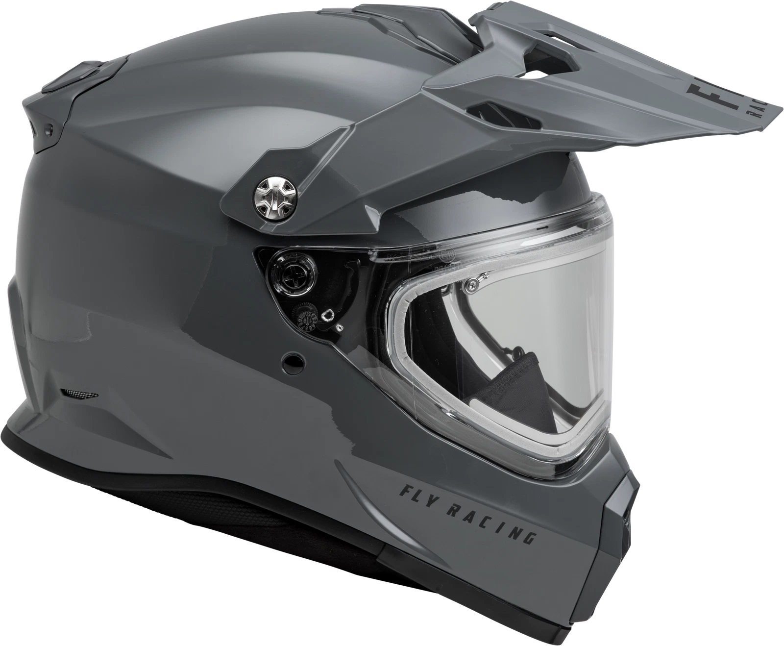 Fly Racing Trekker CW Solid Helmet for Snow (X-Small, Grey)