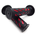 22mm 25mm Bean Engraved Red Gel Hand Grips for Honda CBR 600