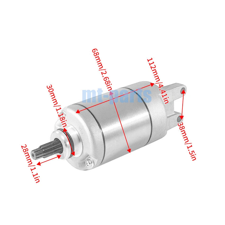 Starter for Adly ATV 300U II / 300 Hurricane / Crossroad / Crossover / Interceptor (2000–2023)