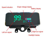 6PIN LCD Display Speedometer for Ebike (20–150°C)