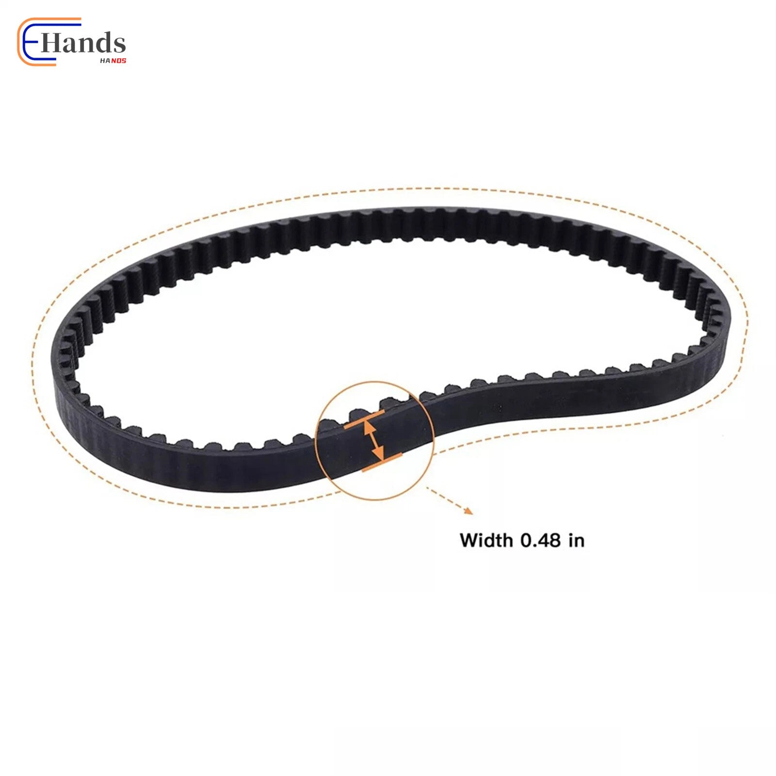 Timing Belt for EZGO Gas Golf Cart (1991) 26626G01