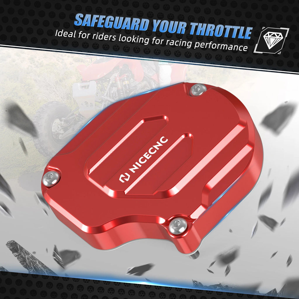 Aluminum Thumb Throttle Cover for Honda TRX450R TRX450ER (2004–2009)