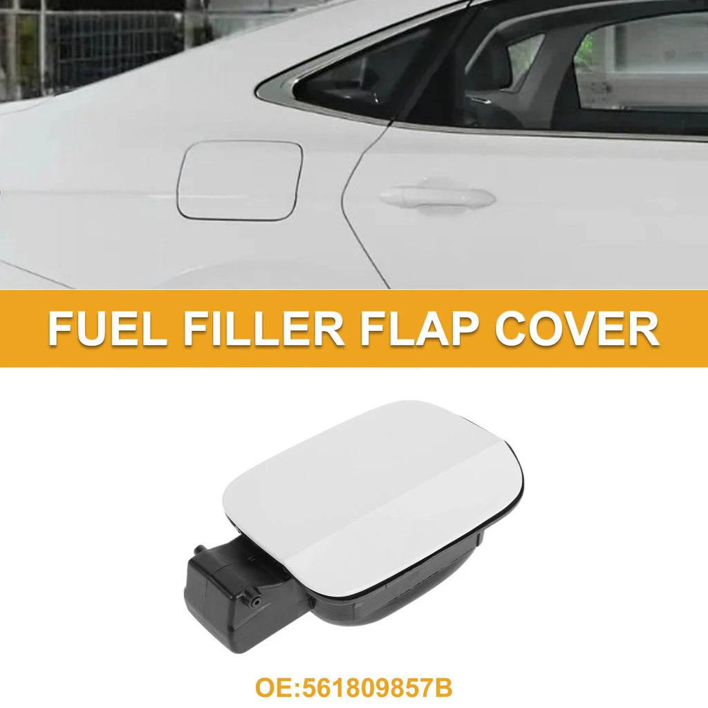 Fuel Tank Door Cap for Volkswagen Passat (2011–2018) Fuel Filler Flap Cover White