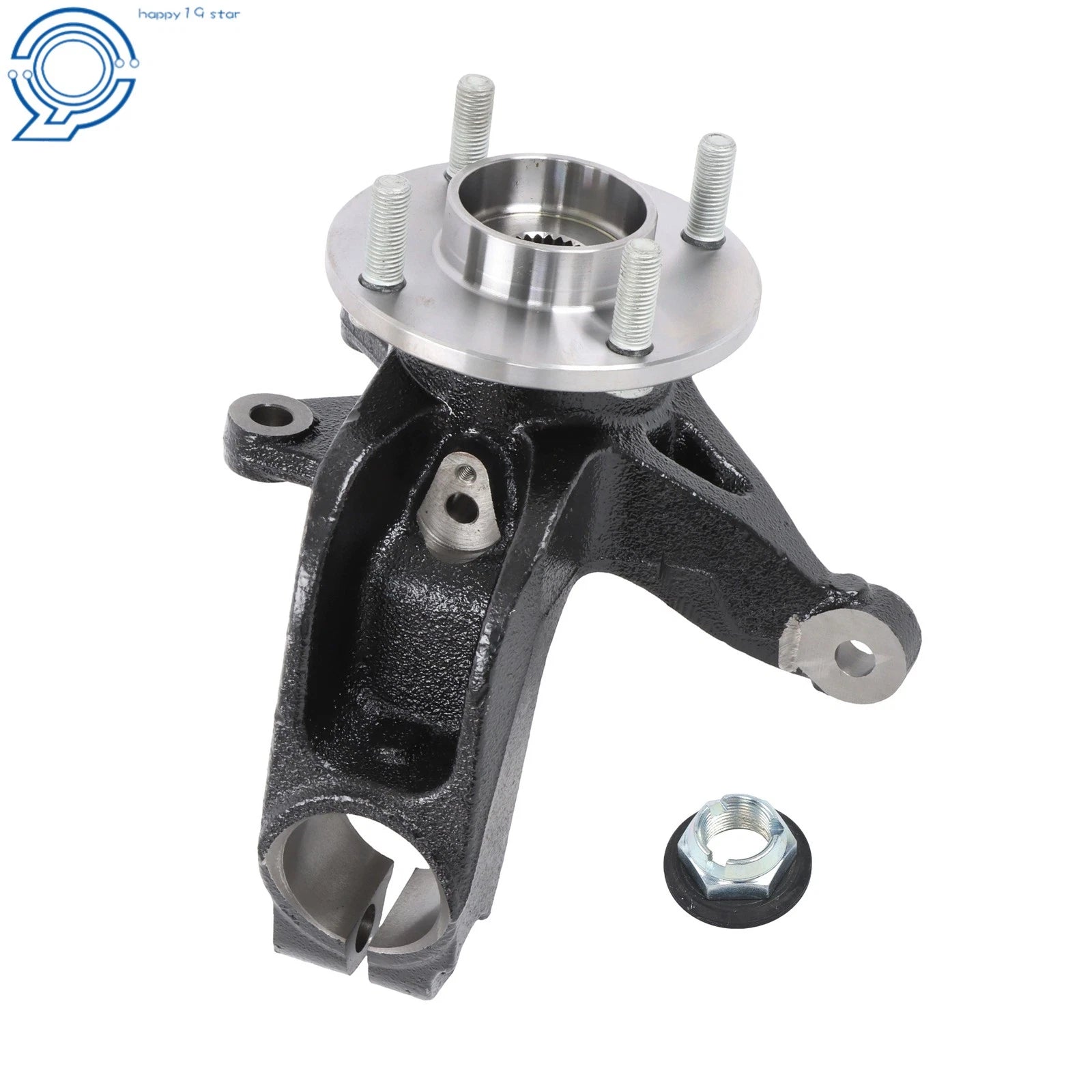 Front Right Steering Knuckle and Wheel Hub Bearing for Ford Focus (2006–2011)