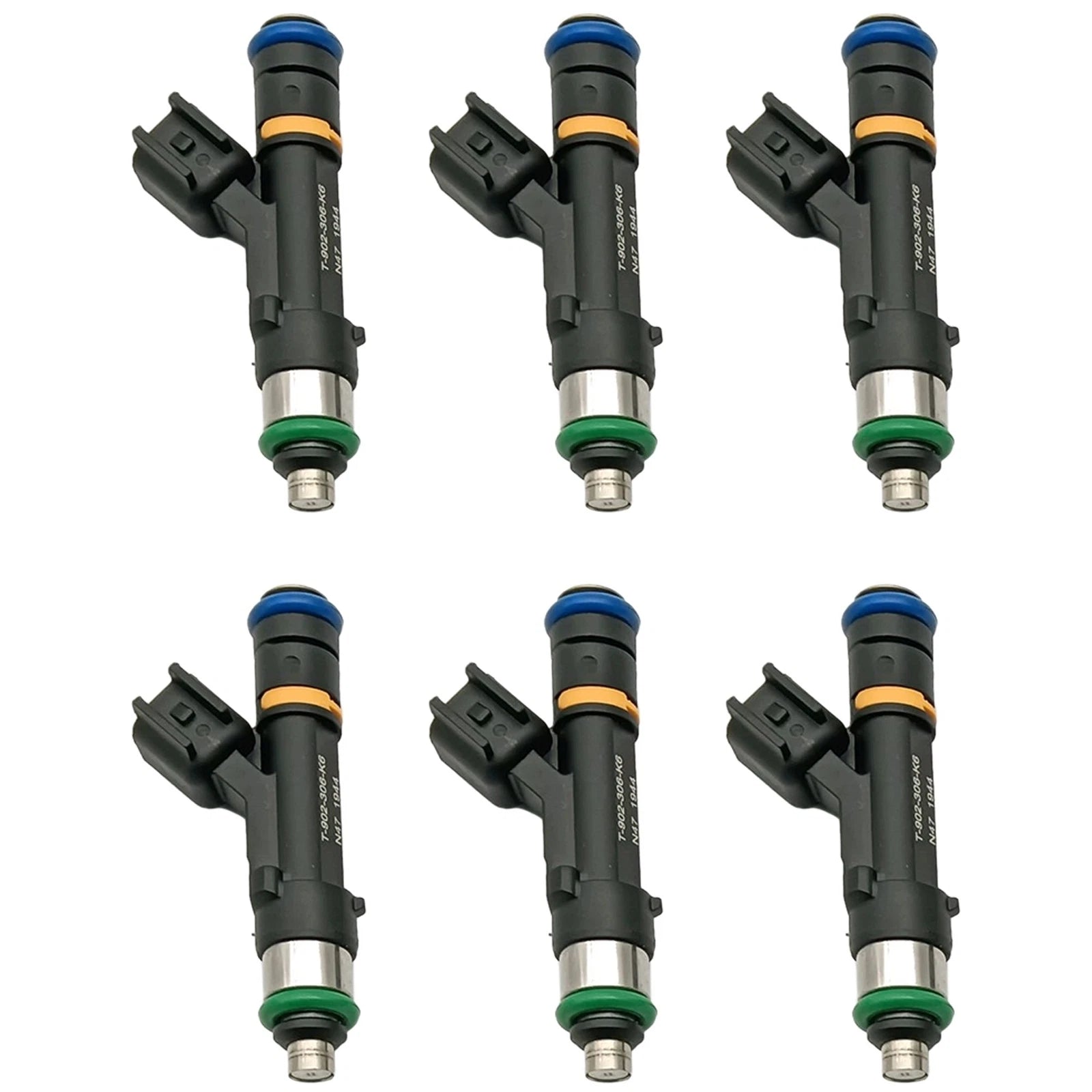 6PCS Fuel Injectors for Chrysler Town & Country (2008–2010) 04861667AA