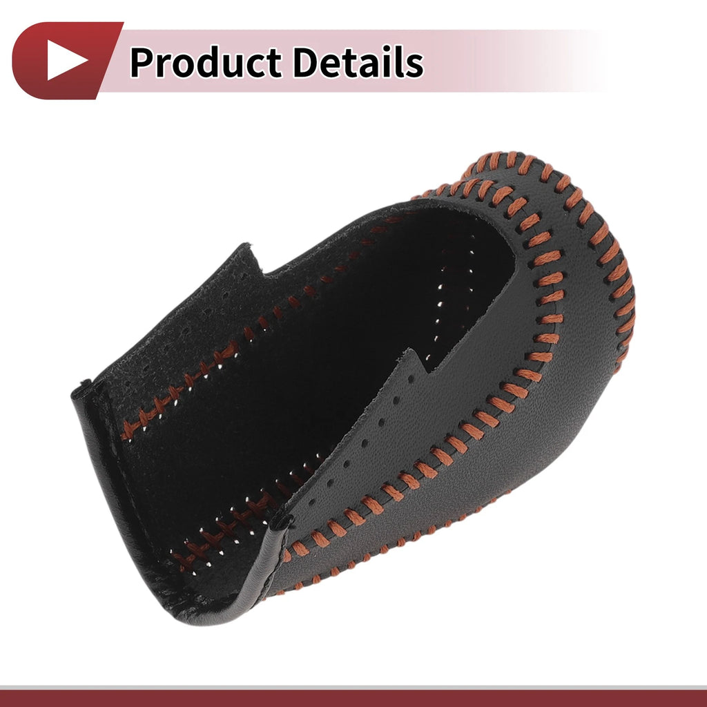 1 Pc Gear Shift Knob Cover for Honda Crider (2019–2022) Brown Faux Leather