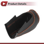 1 Pc Gear Shift Knob Cover for Honda Crider (2019–2022) Brown Faux Leather