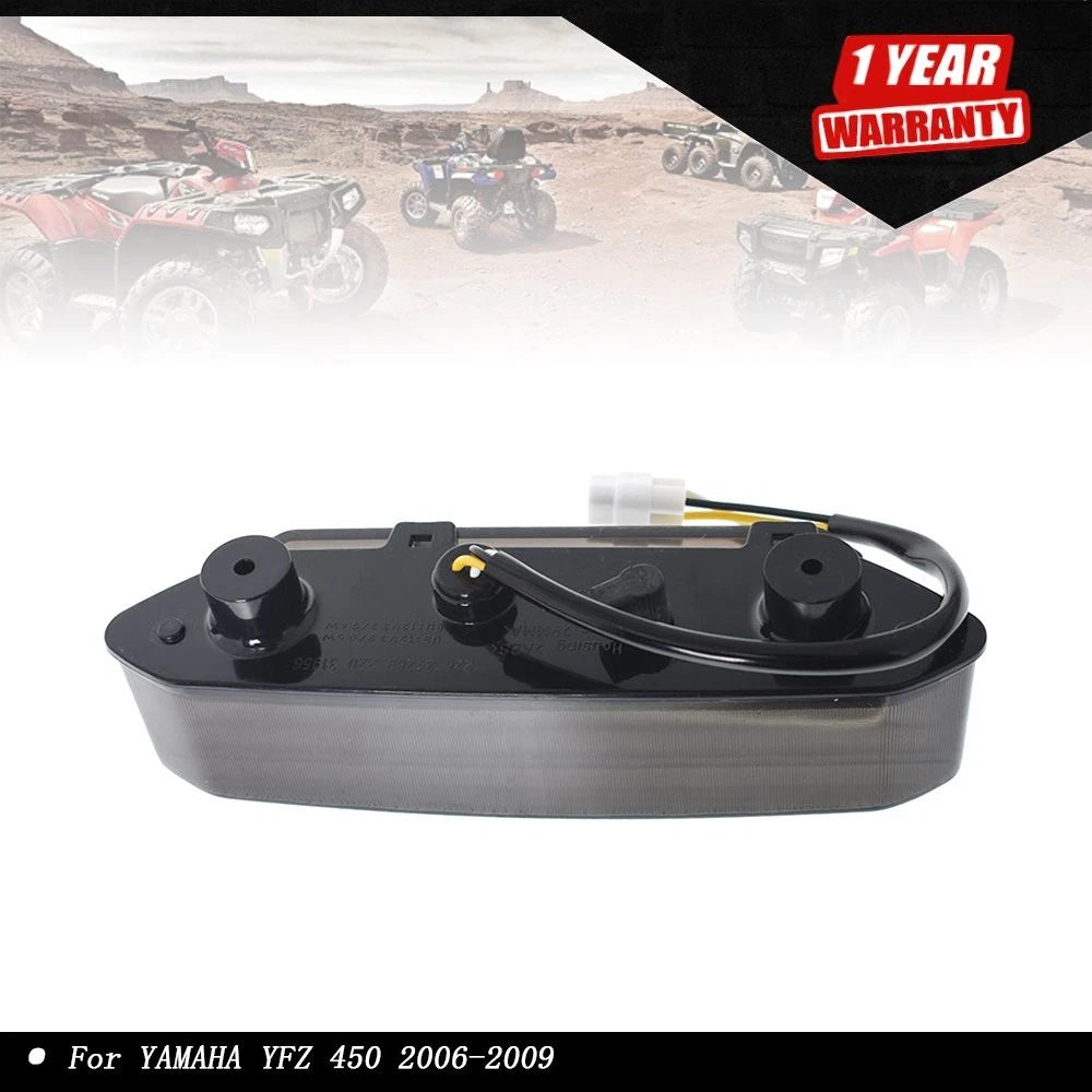 Smoke LED Tail Light Assembly for Yamaha YFZ 450 (2006–2009)