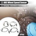 Set of 4 ABS Sensors for BMW 128i (No. 34526760424/34526760425)