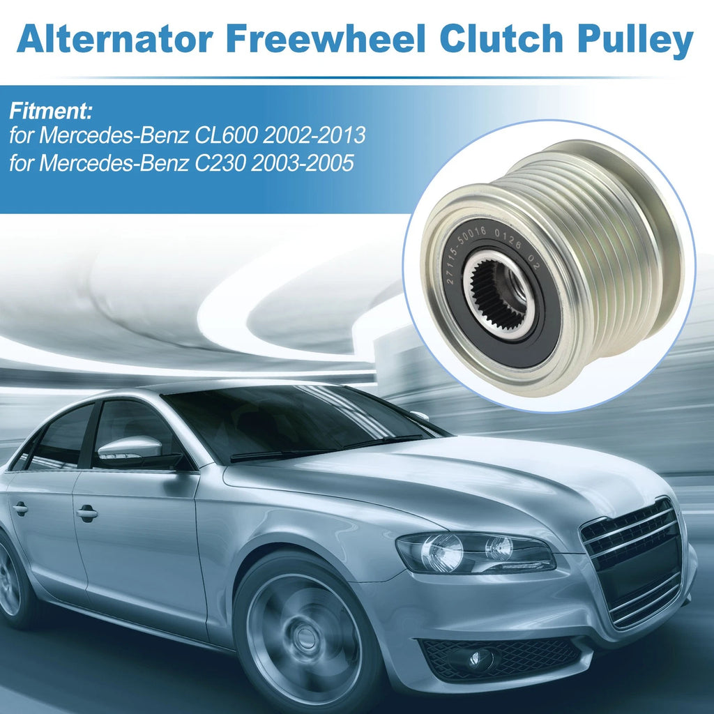 Alternator Freewheel Clutch Pulley 2711550016 for Mercedes-Benz CL600 (2002–2013)