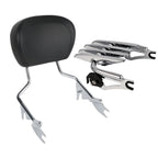 Sissy Bar Backrest Luggage Rack Docking Kit for Harley Touring (2009–2013)
