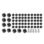 61X Engine Topper Screw Bolt Cap Kit for Harley Twin Cam Softail (2007-2017)