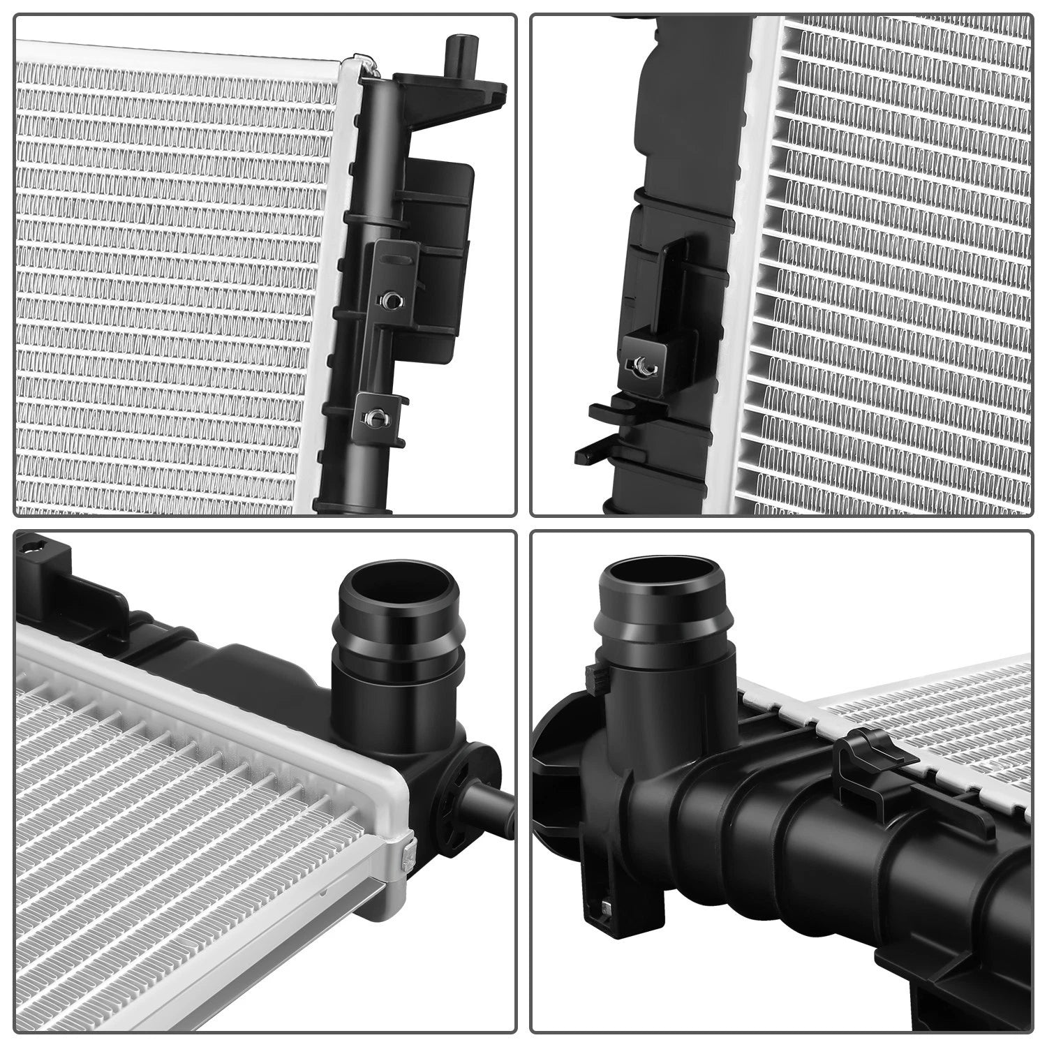 Aluminum Core Radiator for Santa Fe Sorento 1.6L 2.5L Turbo (2019–2025) DPI 13918