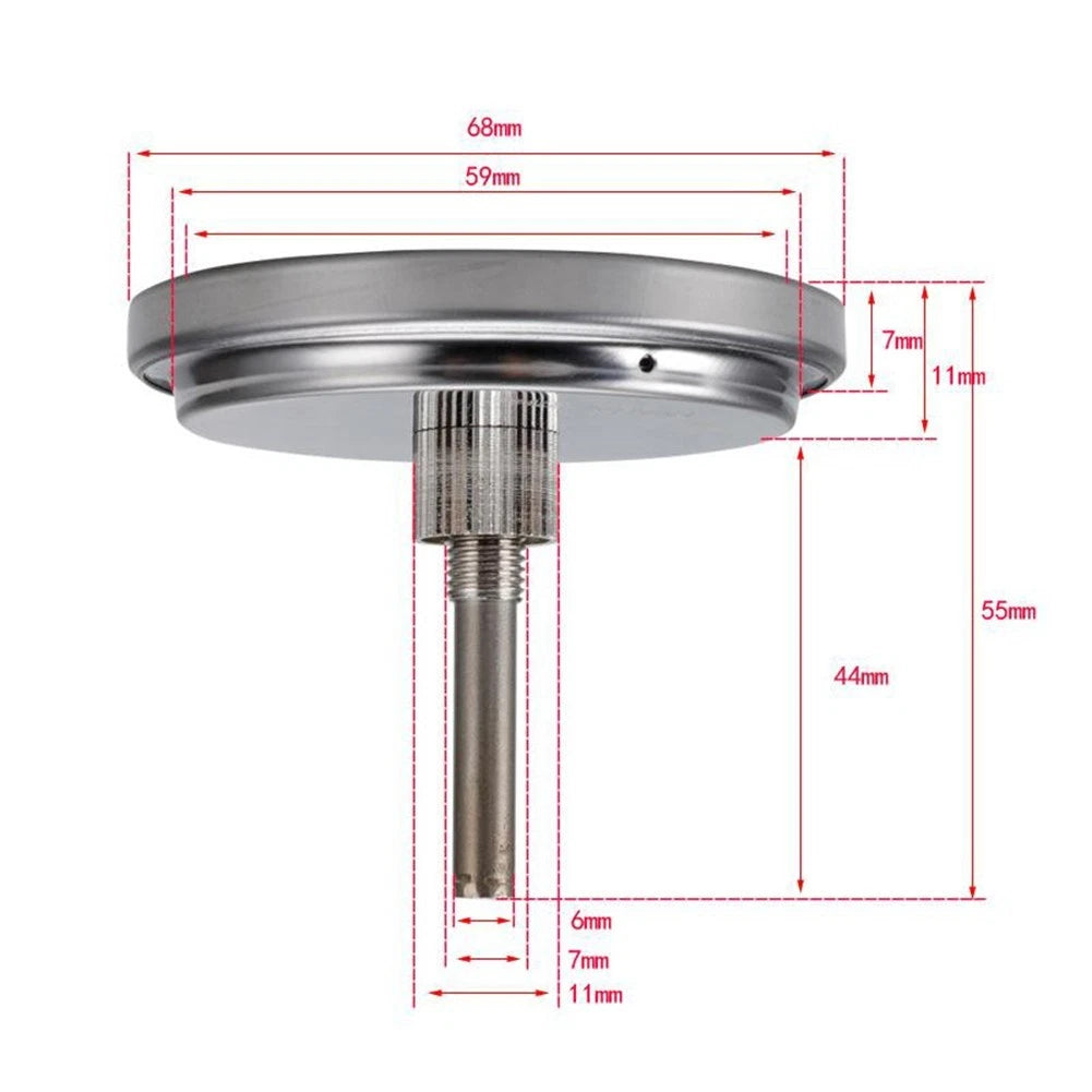 BBQ Thermometer 50°C - 400°C for Grill Cooking Tool