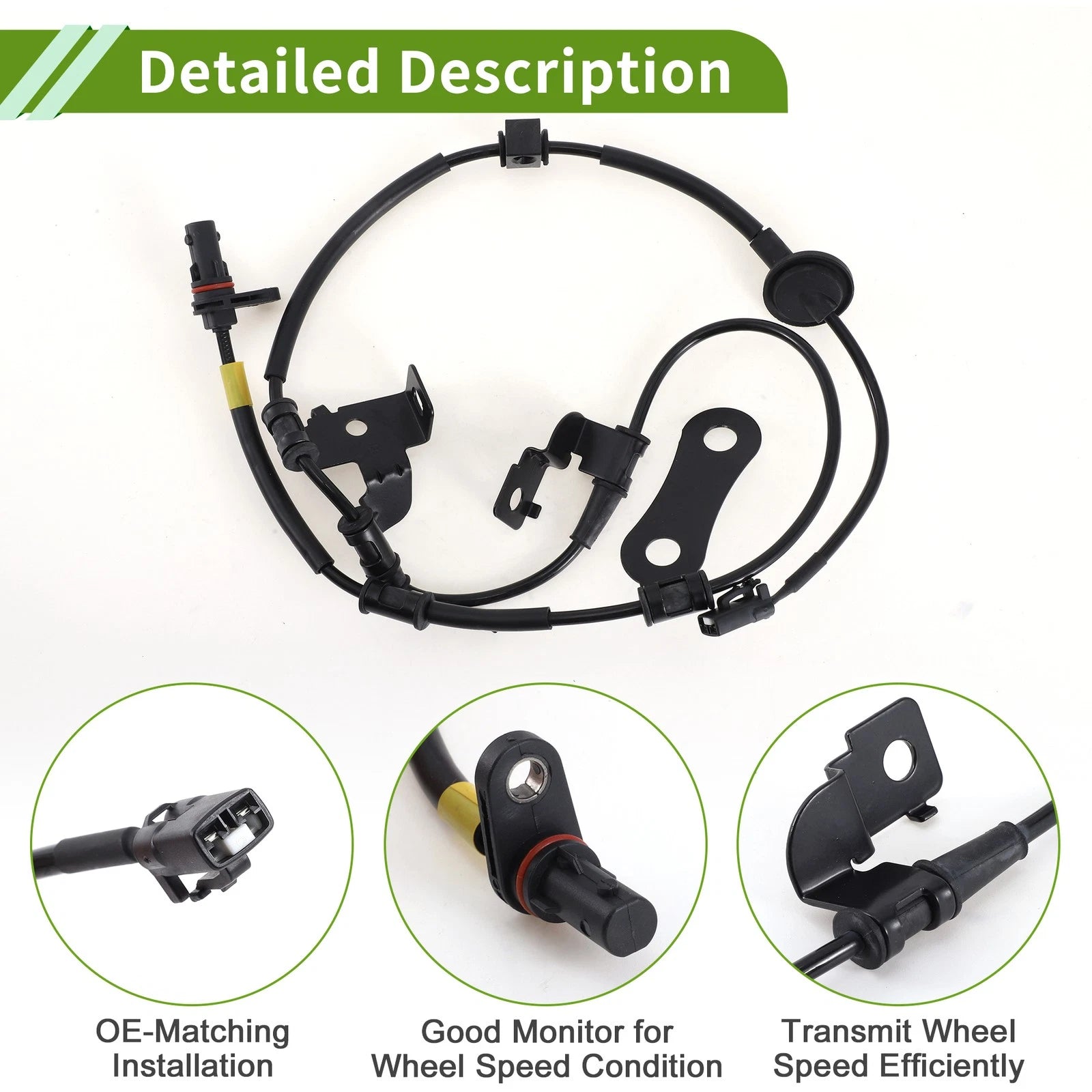 ABS Wheel Speed Sensor No. 95681D3000 for Hyundai Tucson (2015–2017)
