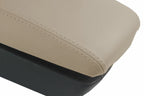 Leather Console Lid Pull Over Armrest Cover for Audi A6 (2005–2011) Beige